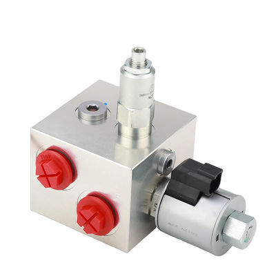 Servizio di elaborazione CNC per valvole idrauliche di alluminio, blocchi di valvole solenoidi, valvole 12V