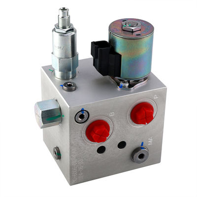 Alumini 7075 Valvola idraulica Manifold Valvola di controllo del motore idraulico Valvola di inversione