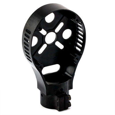 28 mm Fibra di carbonio porta pinza per tubi Motore Quadcopter Base di supporto in lega di alluminio