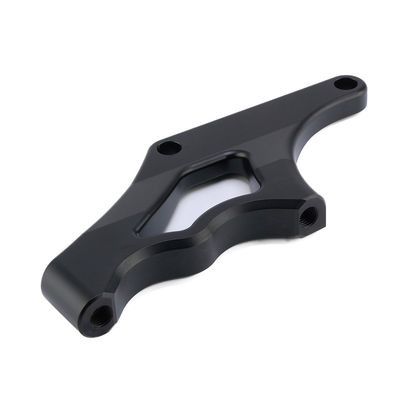 Servizi di lavorazione CNC di alta precisione di OEM di parte di tornitura di fresatura di alluminio rosso ossidato CNC di lavorazione di parte di fresatura di alluminio anodizzato nero