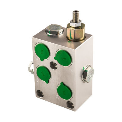 Sistema di trasporto per escavatori di alta precisione in acciaio inossidabile 316L Manifold idraulico CNC
