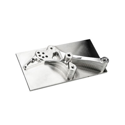 Fresatura CNC in acciaio inossidabile Parts Precision Manufacturing Motorcycle Bracket con certificazione ISO9001 2015 e verniciatura della superficie