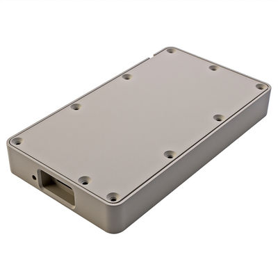 Parti CNC integrate di fresatura e foratura - Alloggiamento per alimentazione mobile con lavorazione di fresatura frontale